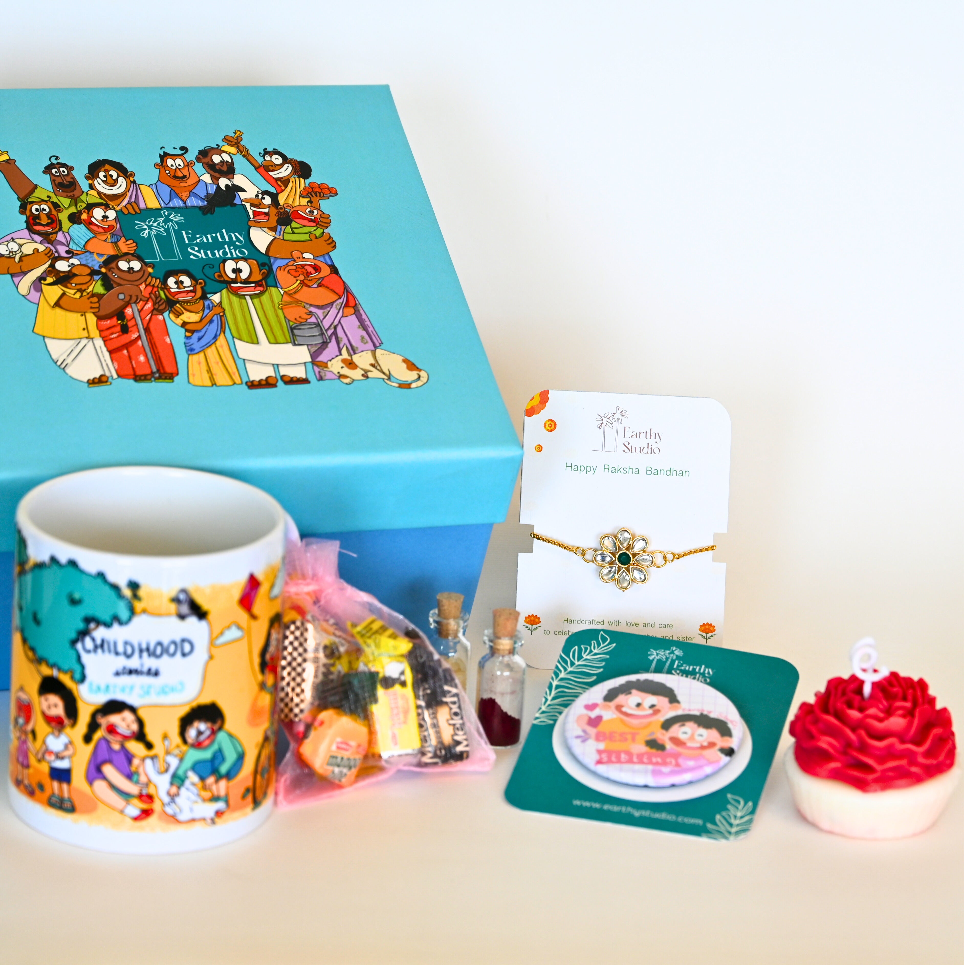 Ladies Bracelet Rakhi Deluxe Gift Box