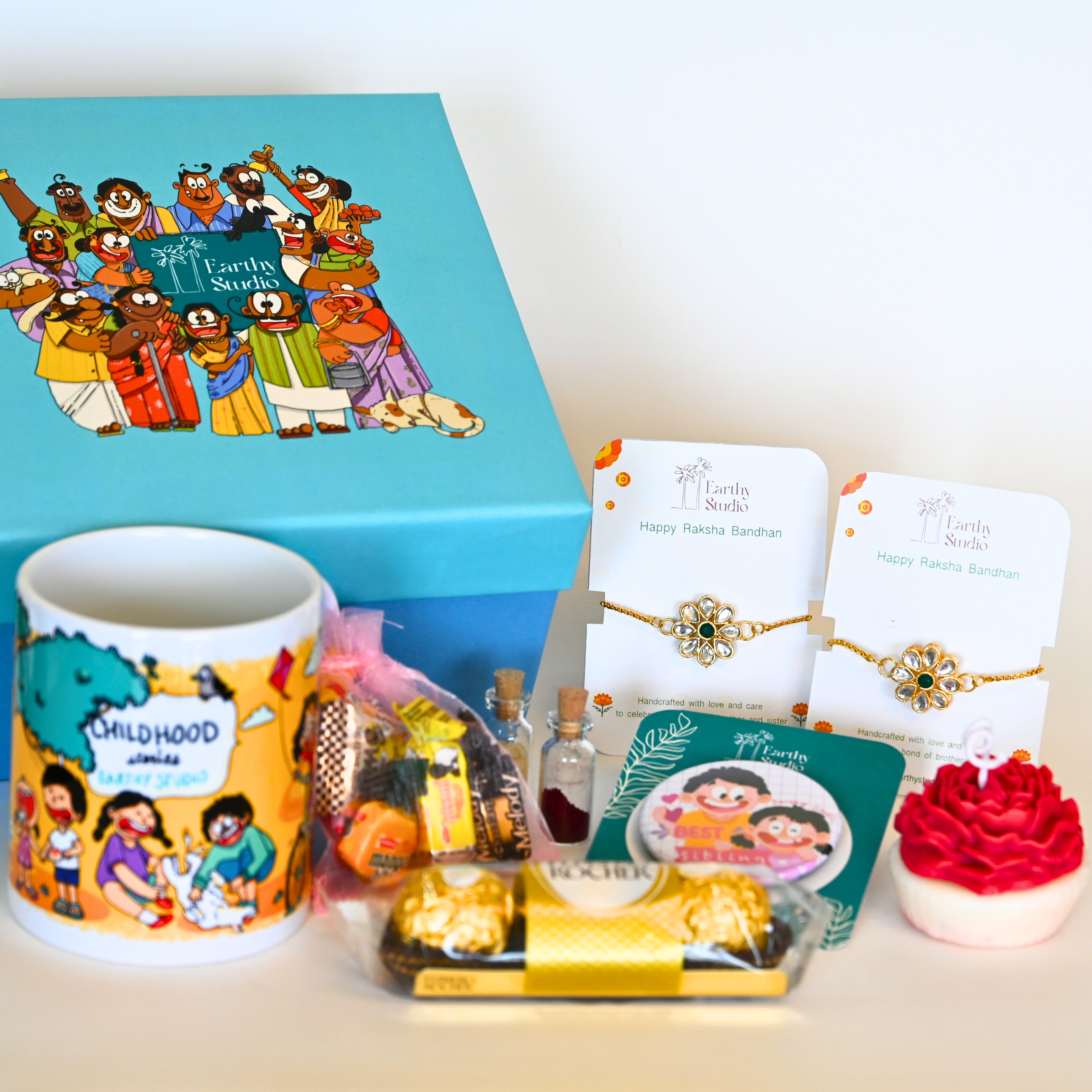 Ladies Bracelet Rakhi Deluxe Gift Box