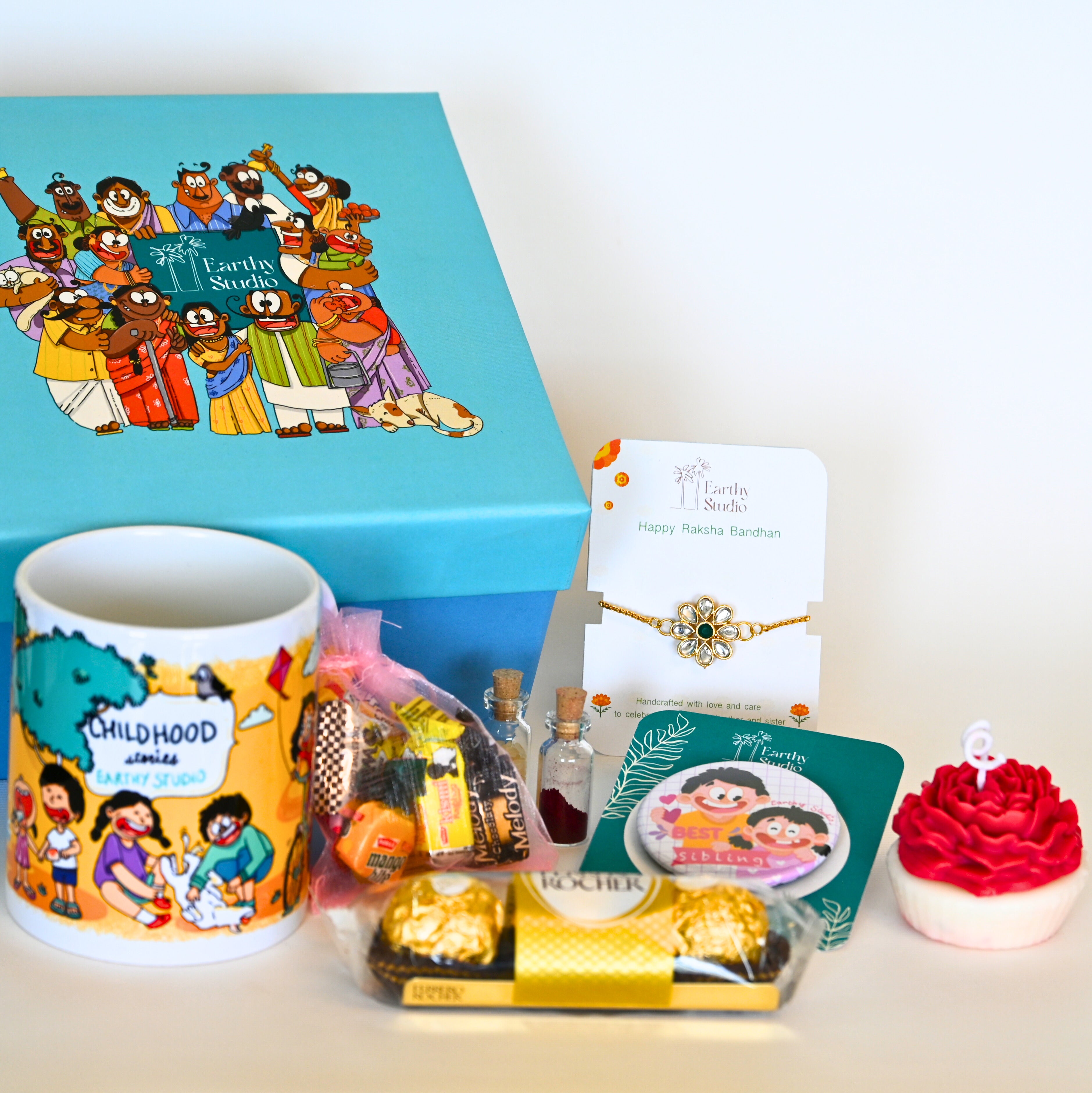 Ladies Bracelet Rakhi Deluxe Gift Box
