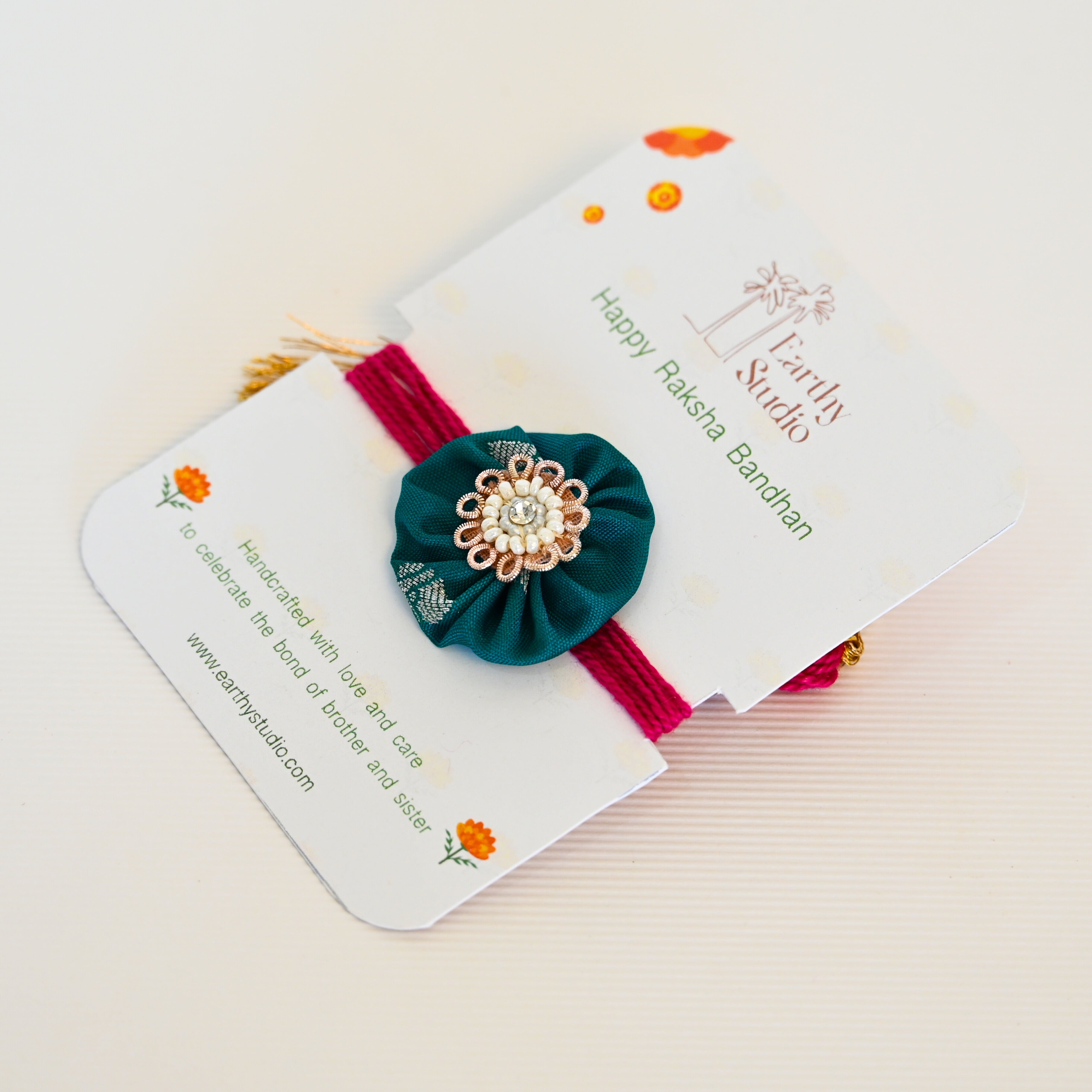 Green Shield Rakhi Deluxe Gift Box