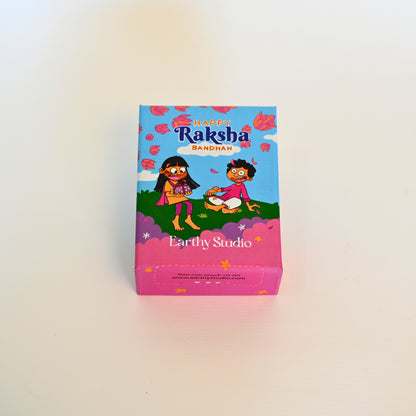 Red Shield Rakhi Mini Gift Box