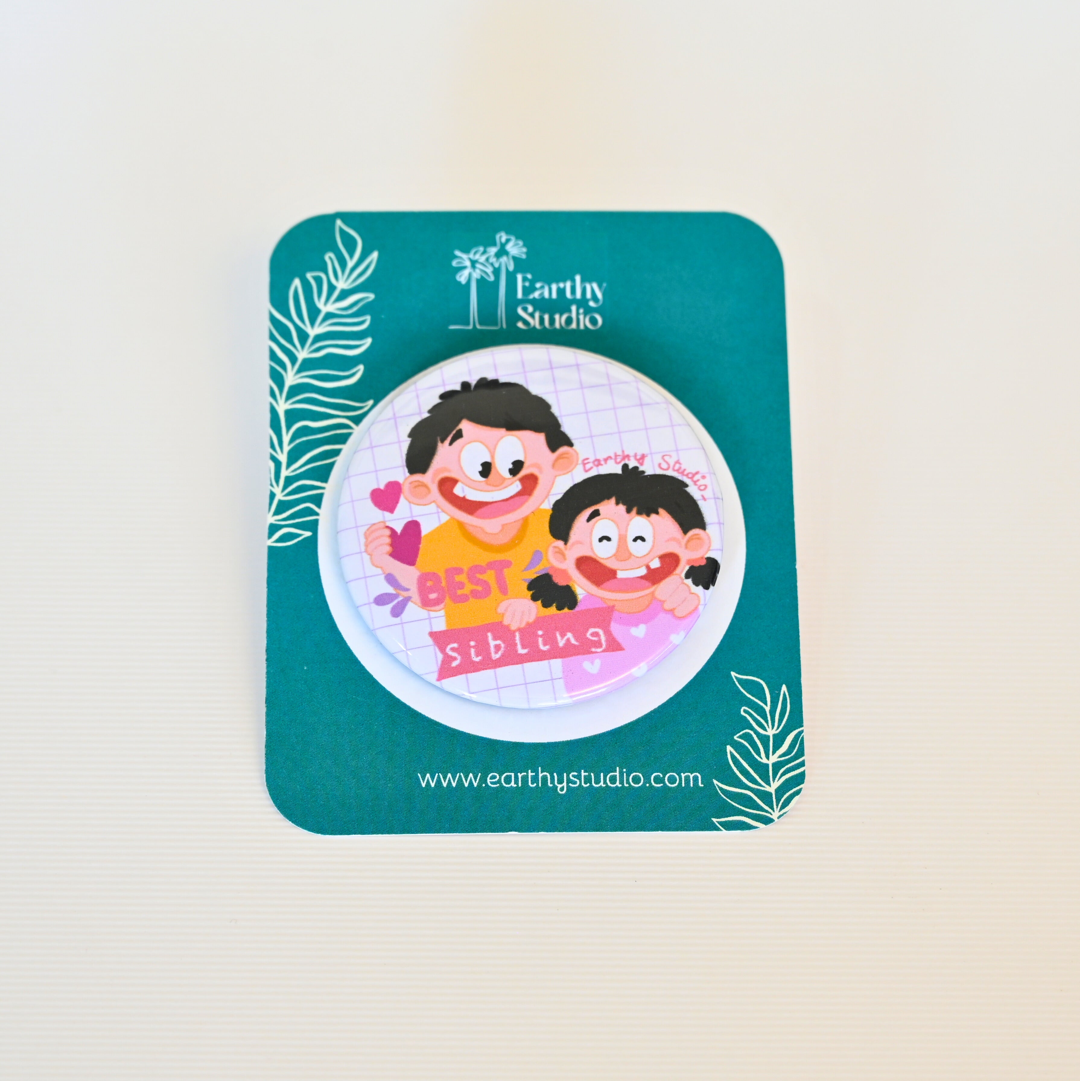 Flower Bead Rakhi Mini Gift Box