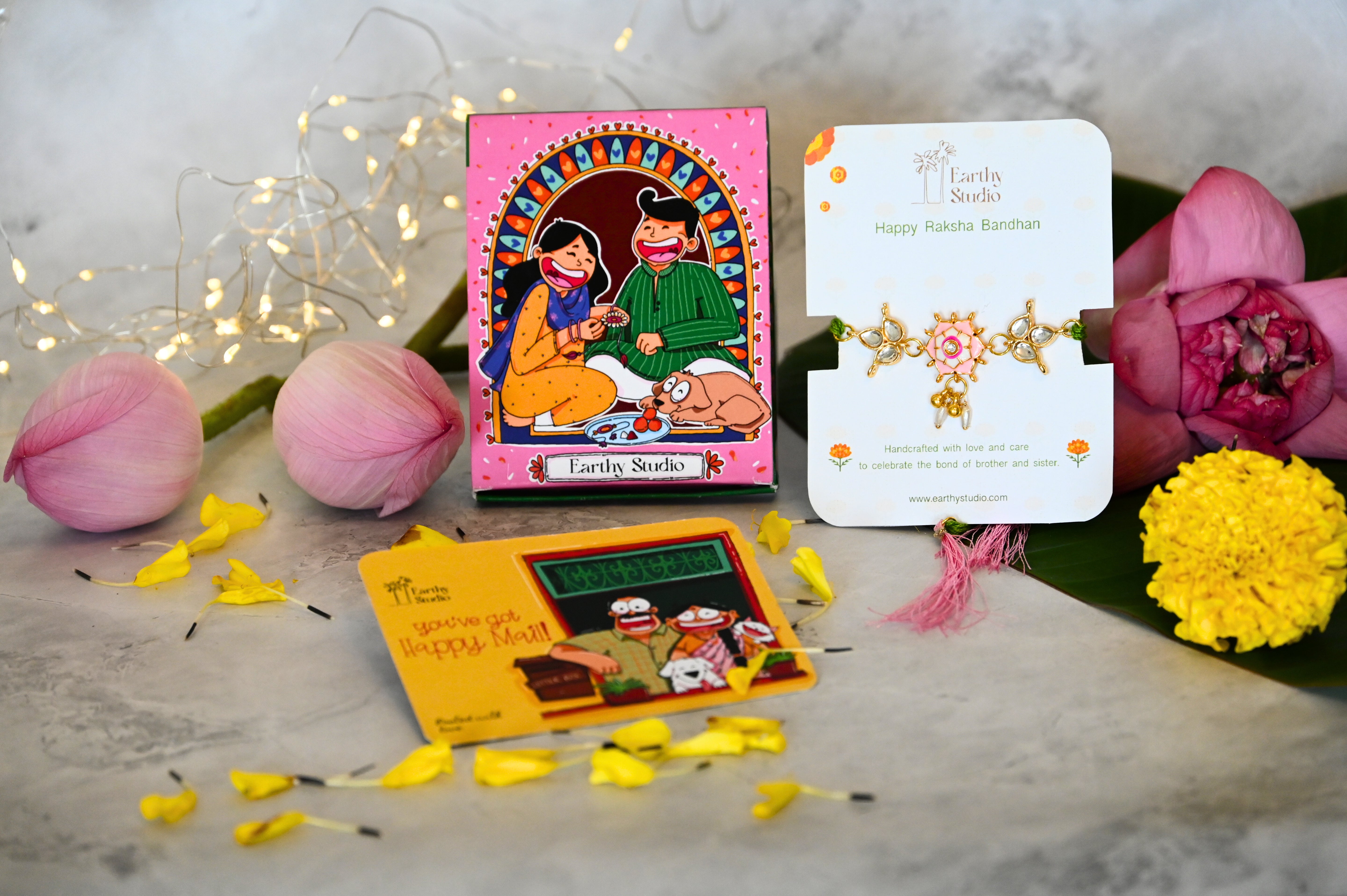 Pavitra Enamel Rakhi For Bhaiya